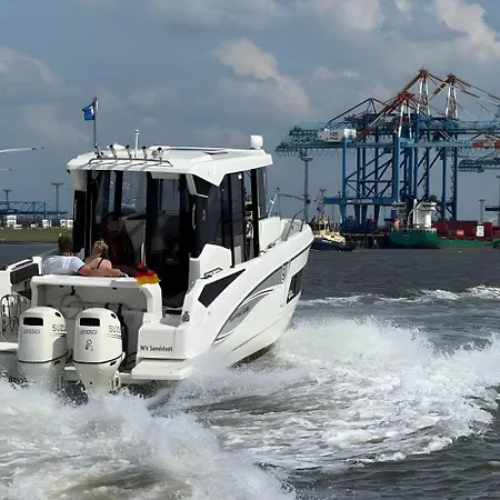 公寓 Zum Weserstrand Sandstedt